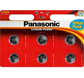 Baterie Panasonic CR-2025 6BP