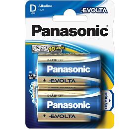 Baterie Panasonic LR20 2BP Evolta D 2ks