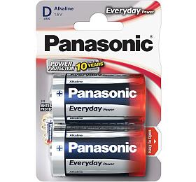 Baterie Panasonic LR20 2BP Ev Power D 2ks