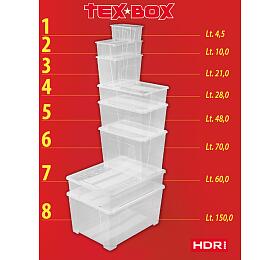 Box úložný TEX BOX 48l HEIDRUN