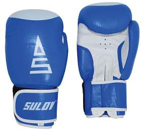 Box rukavice SULOV koen 10oz., modro-bl