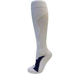 Kompresn sportovn ponoky WAVE RULYT, bl, vel. 35-38