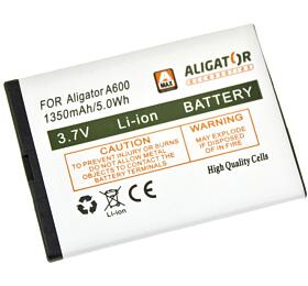 Baterie ALIGATORA600 / A670 / A675 / A430 / A680 / VS900, 1350 mAh Li-Ion, originln