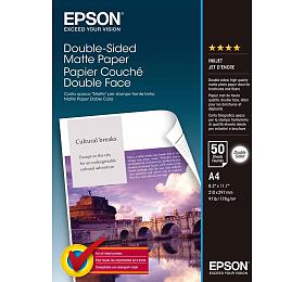 Epson papr Double-Sided Matte, 178g/m, A4, 50ks (C13S041569)