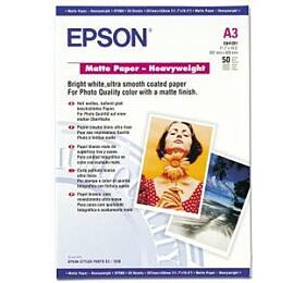 Papr do tiskrny Epson Matte Heavy Weight, 167g/m, A3, 50ks