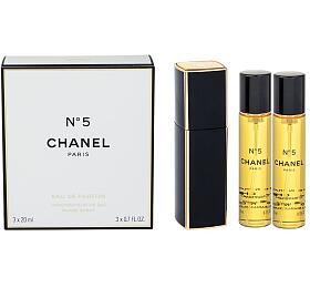 Parfmovan voda Chanel No.5, 20 ml (3x 20 ml)