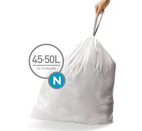 Sky do odpadkovho koe Simplehuman, 45-50 L, typ N, zatahovac, 20 ks v balen