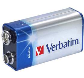VERBATIM alkalická baterie 9V (6LR61)/ blistr 1ks (49924)