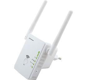 STRONG univerzln opakova 300/ Wi-Fi standard 802.11b/g/n/ 300 Mbit/s/ 2,4GHz/ 2x LAN/ bl (REPEATER300V2)