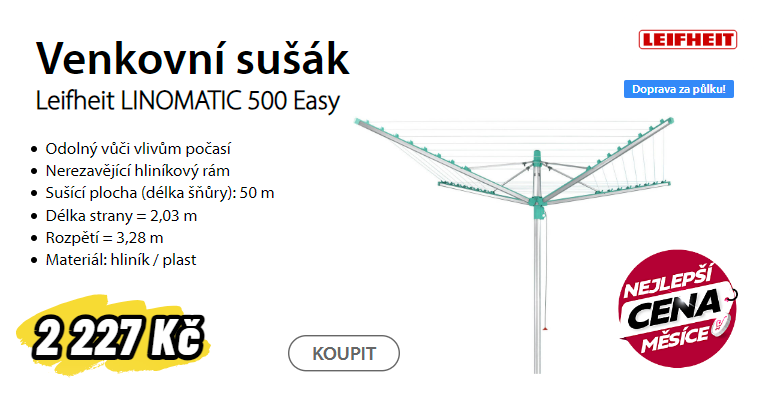 Venkovní sušák