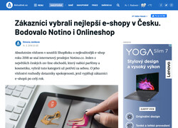 Zákazníci vybrali nejlepší e-shopy v Česku. Bodovalo Notino i Onlineshop