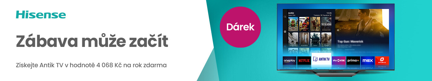Zskejte DREK zdarma k nkupu TV Hisense!