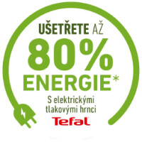 Ušetřete až 80 % energie s tlakovými hrnci Tefal