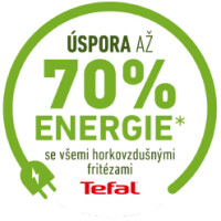 Ušetřete až 70 % energie s horkovzdušnými fritézami Tefal