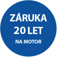 Zruka 20 let na invertorov motor Haier