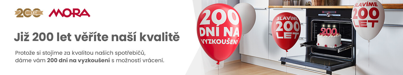 200 dn na vyzkouen spotebie MORA