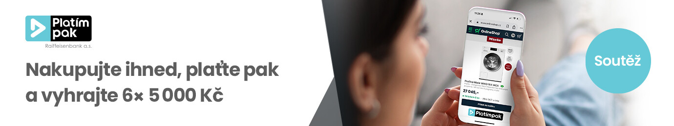 Vyhrajte 5000 K za platbu pes PlatmPak