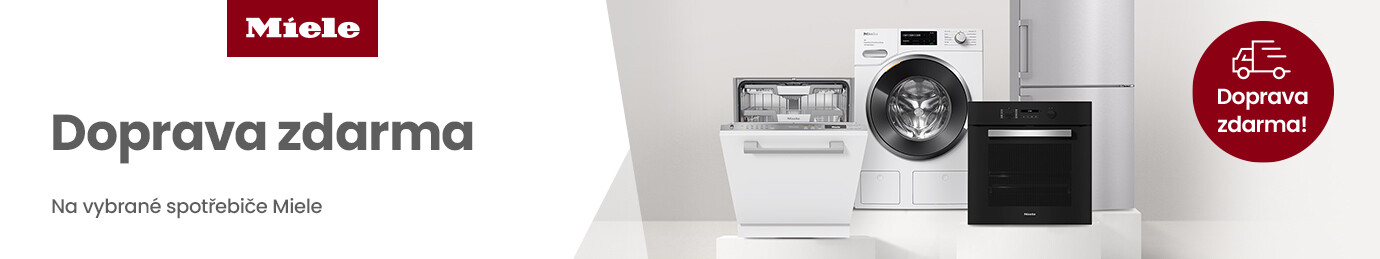 Miele s dopravou zdarma!