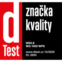 Ocenění dTest pračky Miele WQ 1000 WPS