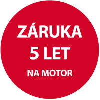 Zruka 5 let na motor vysavae Hoover