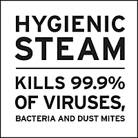 HYGIENIC STEAM - zničí až 99,9 % virů