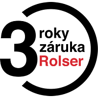Rozšířená záruka 3 roky na výrobky Rolser