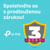 Zruka 3 roky na produkty TP-Link