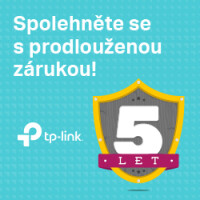 Zruka 5 let na produkty TP-Link