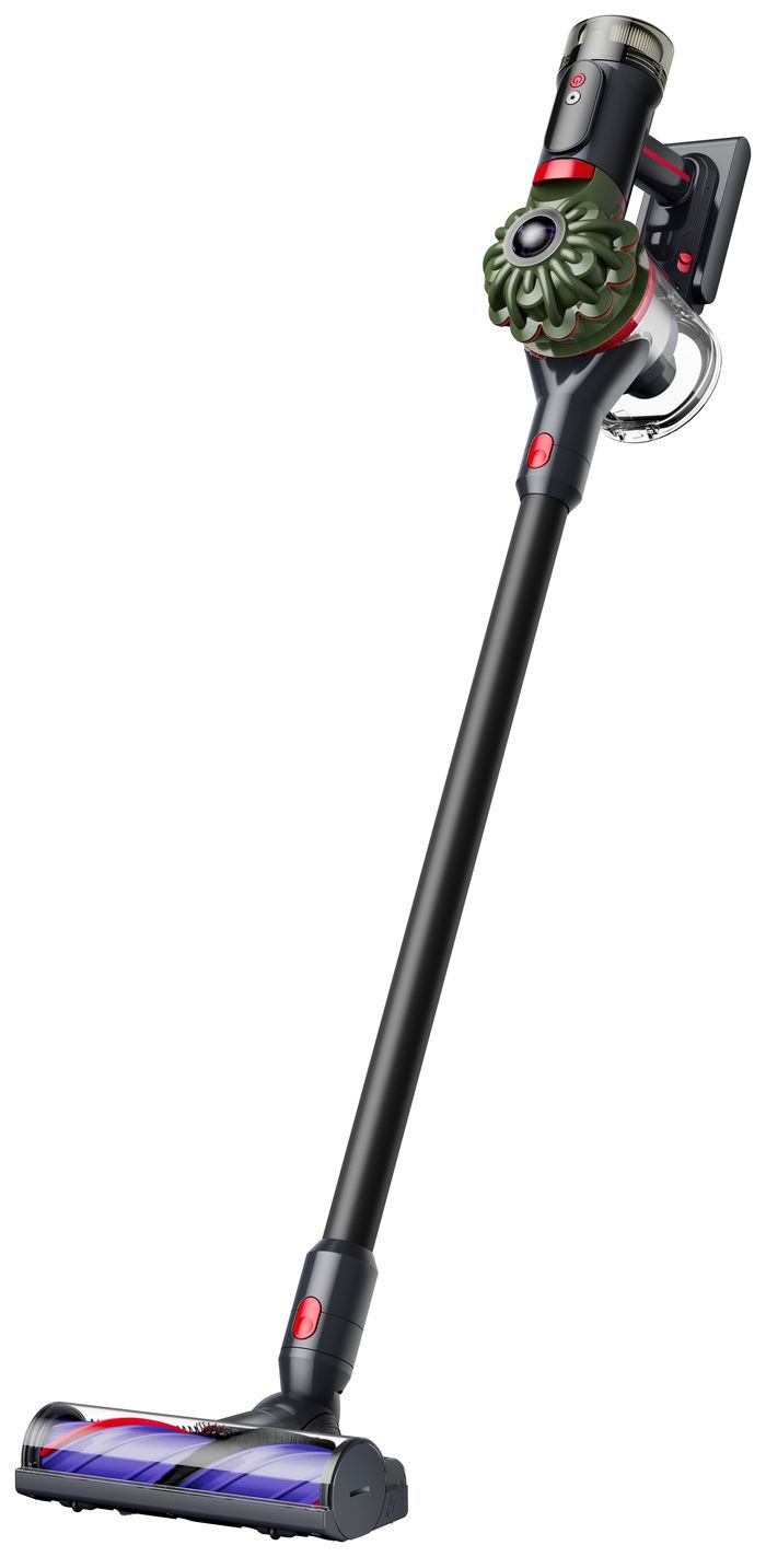 Vysavač Dyson V8 Cyclone 2026 s nasazenou podlahovou hubicí