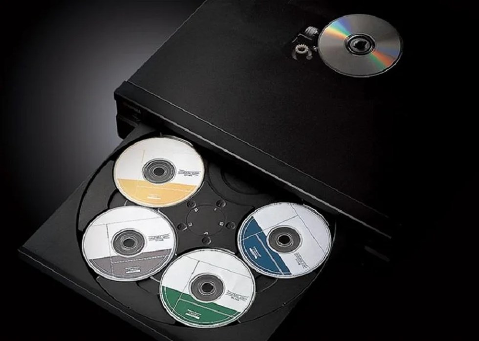 Yamaha CD-C603 silver Play X Change